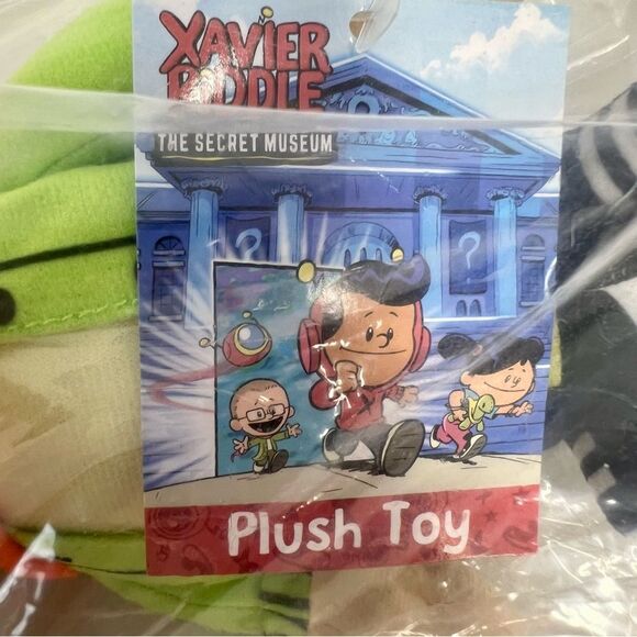 NWT Brad Scott Meltzer Plush Doll Xavier Riddle and The Secret Museum PBS - Picture 6 of 6